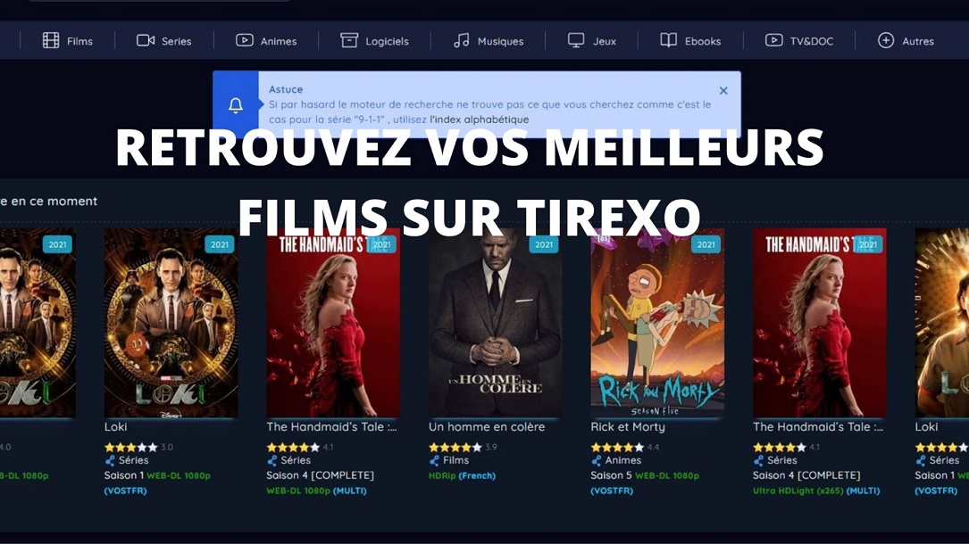 Tirexo : Site De Téléchargement De Contenus Gratuits.